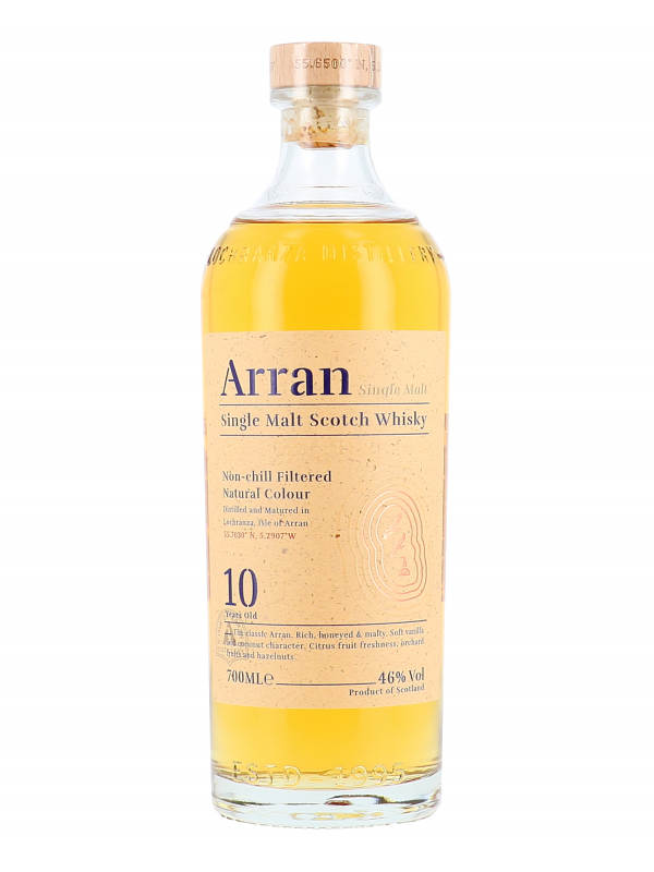 Whisky Arran 10 ans - Les Raffineurs