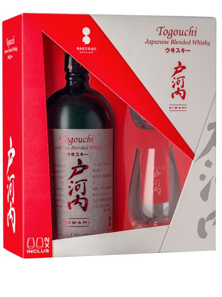 Coffret Togouchi Kiwami + 2 Verres - PRO
